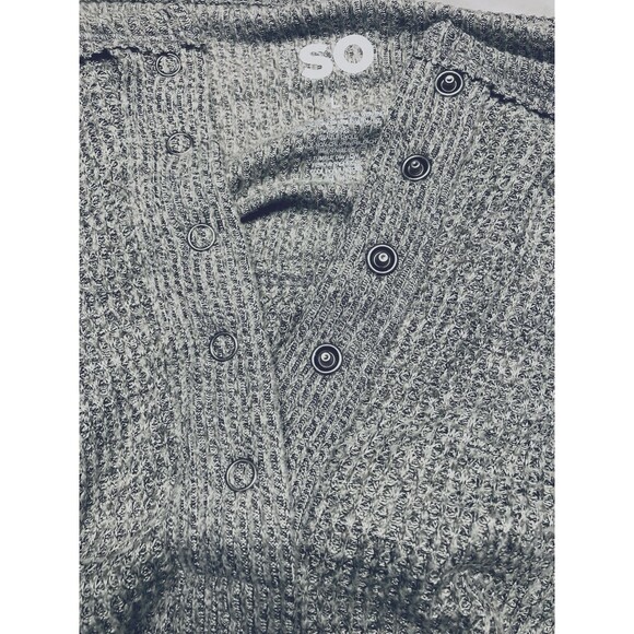 NWT SO Womens Soft Tunic Grey Size Large - Picture 5 of 7